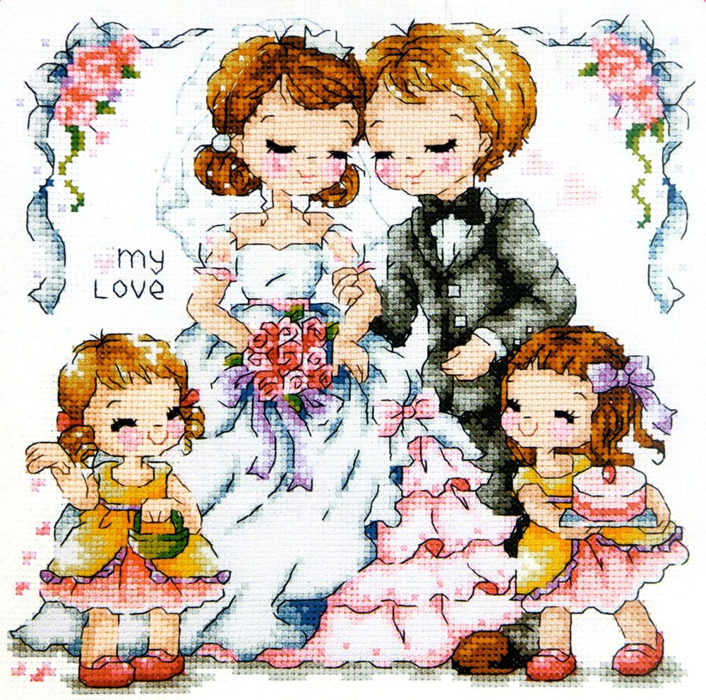 SODA "Wedding Story" Cross Stitch Kit