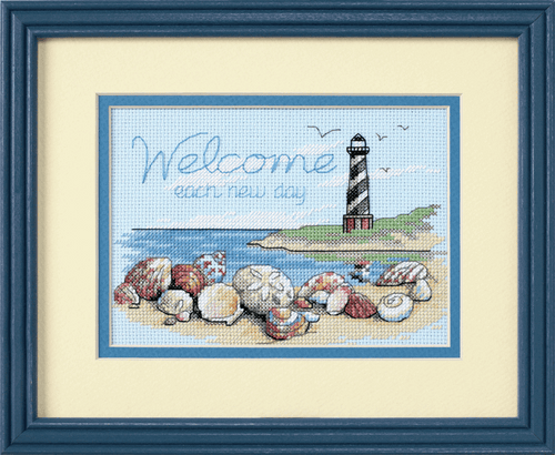 Dimensions- Welcome Each New Day Cross Stitch Kit